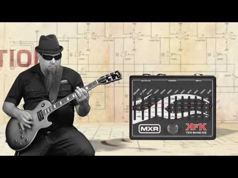 MXR KFK-1 Kerry King Ten Band EQ Pedal Video Demo - YouTube