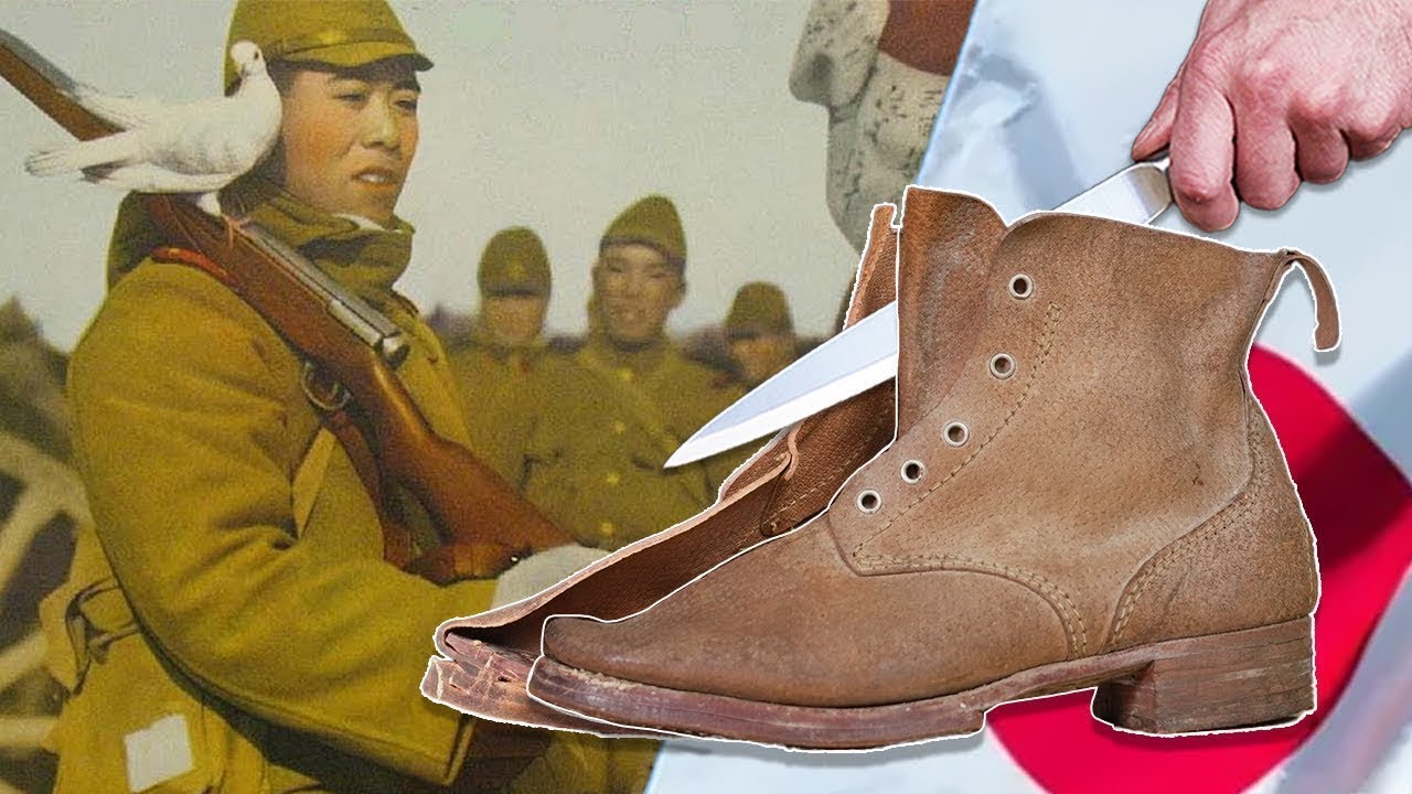 You've never seen a boot like this WW2 Japanese boot - YouTube