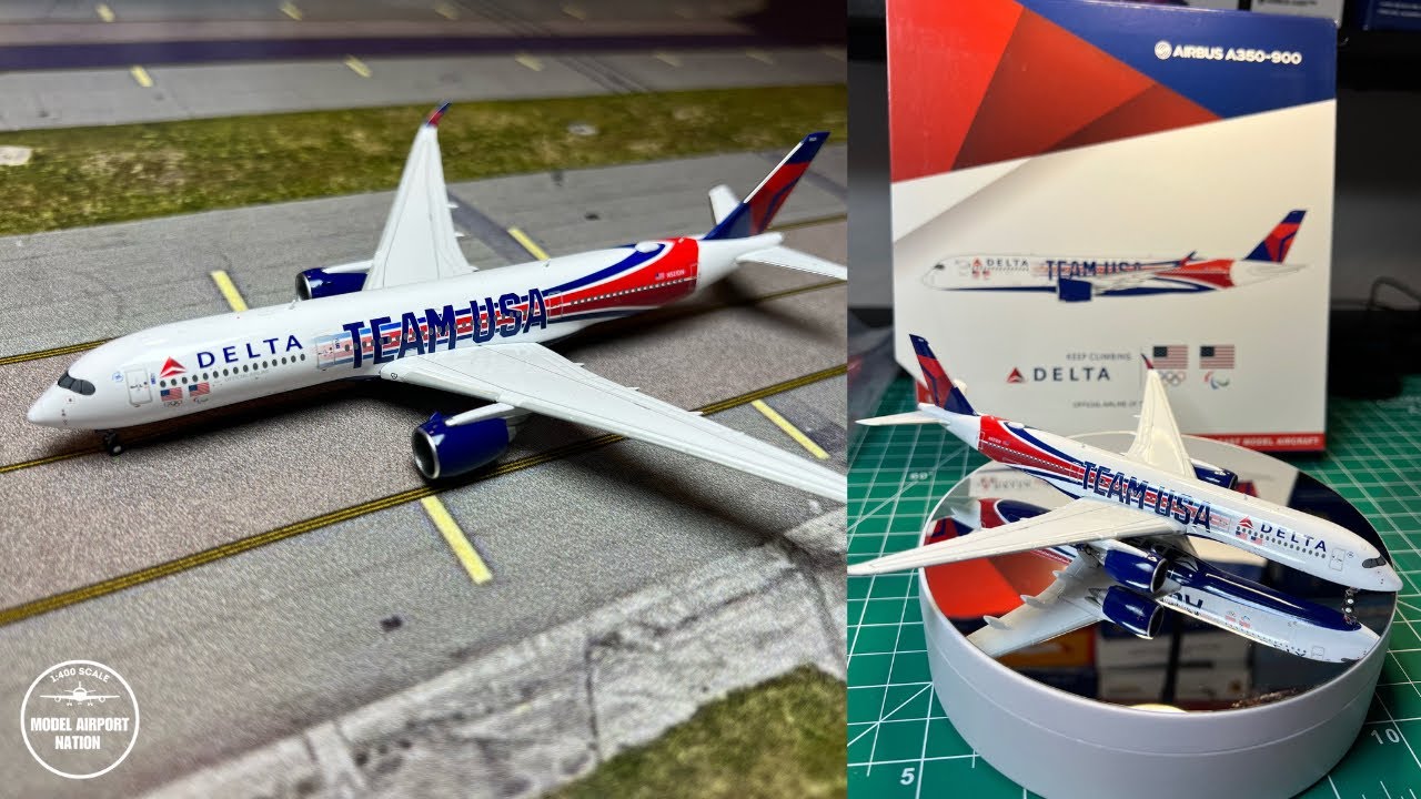 Gemini200 Delta A350 Team USA特別塗装 Gemini200 Delta A350 Team