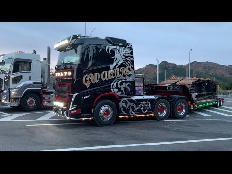 改タミヤトレーラー台車 重トレ16輪車 タミヤ1/14トラック用16輪