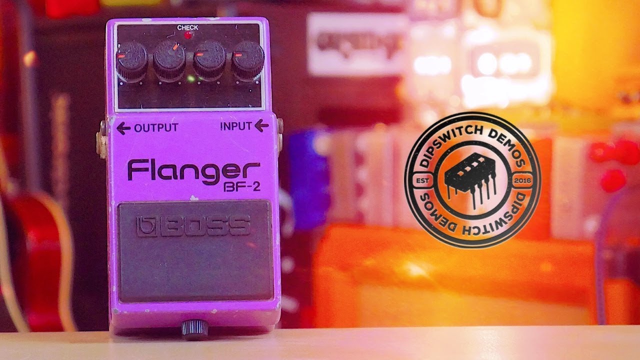 MY FIRST VINTAGE PEDAL! Boss BF-2 Flanger MIJ 1984 (Demo) - YouTube