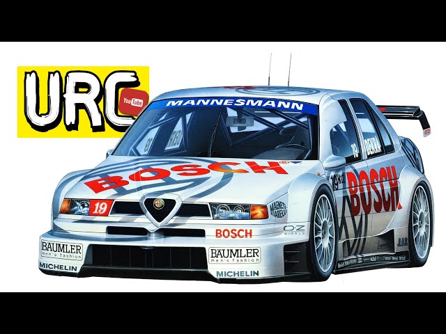💯Tamiya TL01 Alfa Romeo 155 RC 1/10 Used Unboxing and review