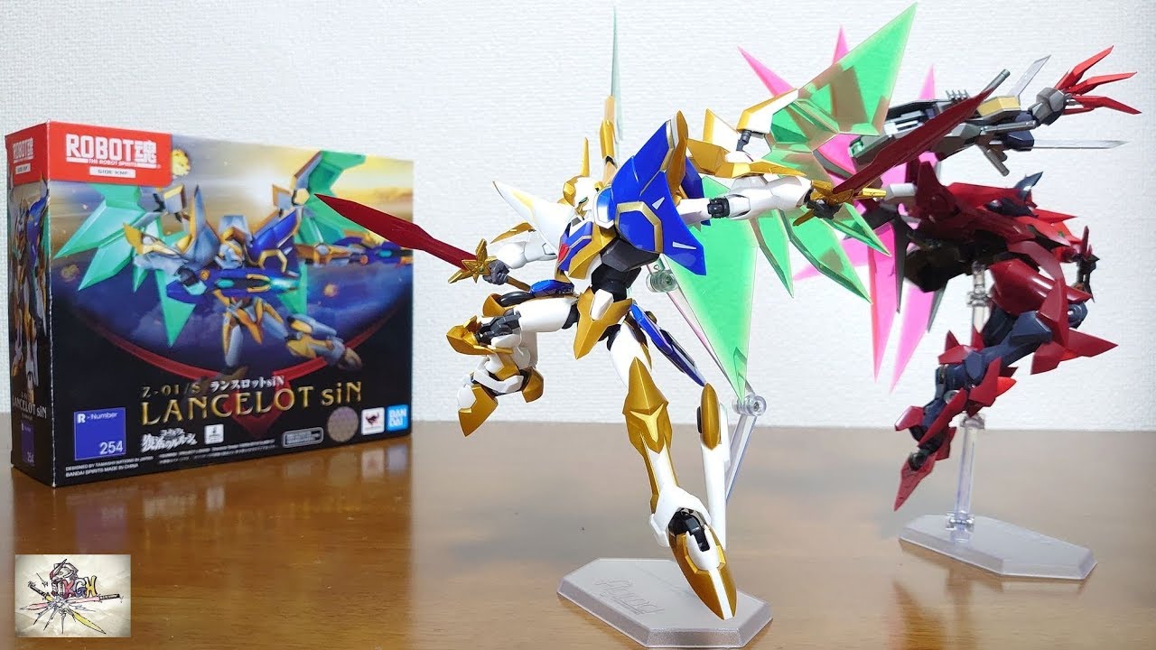 Introducing two robots together!) ROBOT Spirits Lancelot siN