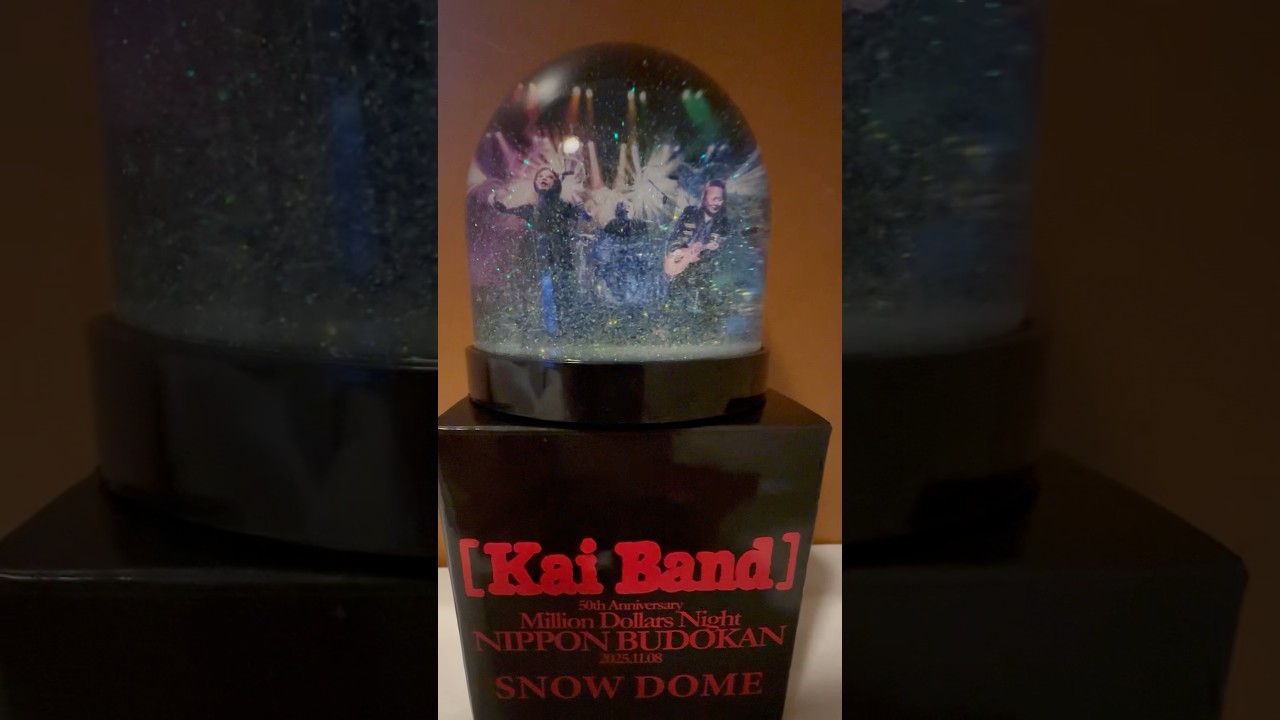 甲斐バンド スノードーム 50周年記念
