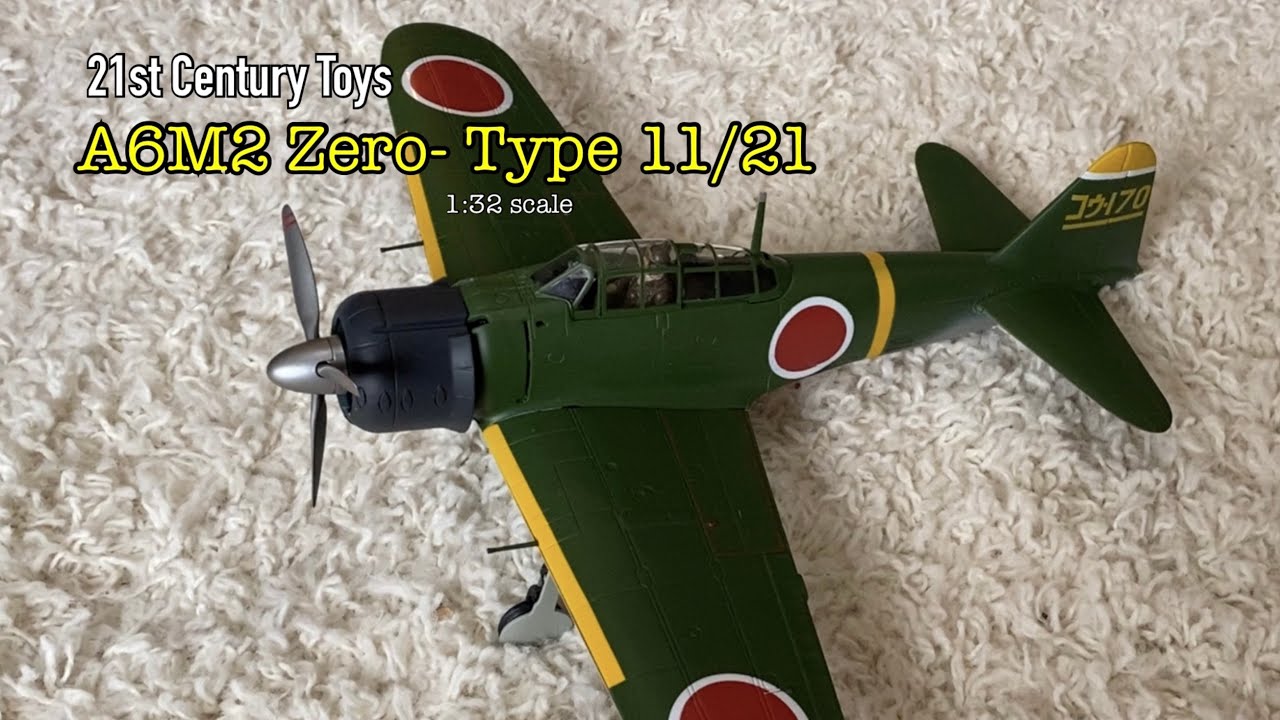 21st Century Toys: A6M2 Zero Type 11/21 (1:32 scale) UNBOXING