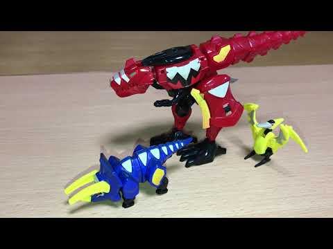 ミニプラ 爆竜戦隊アバレンジャー 戦闘巨人 まとめて4体セット