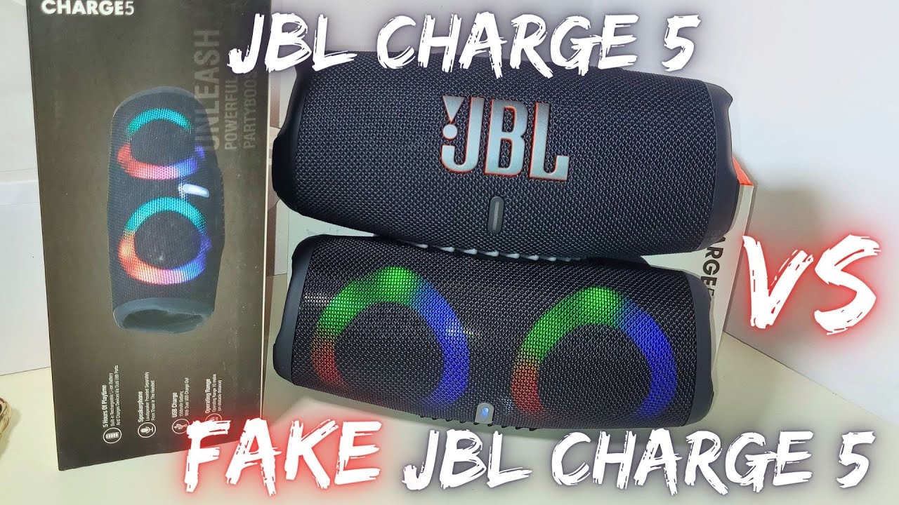 JBL CHARGE 5 Original VS Fake - Sound Test - YouTube