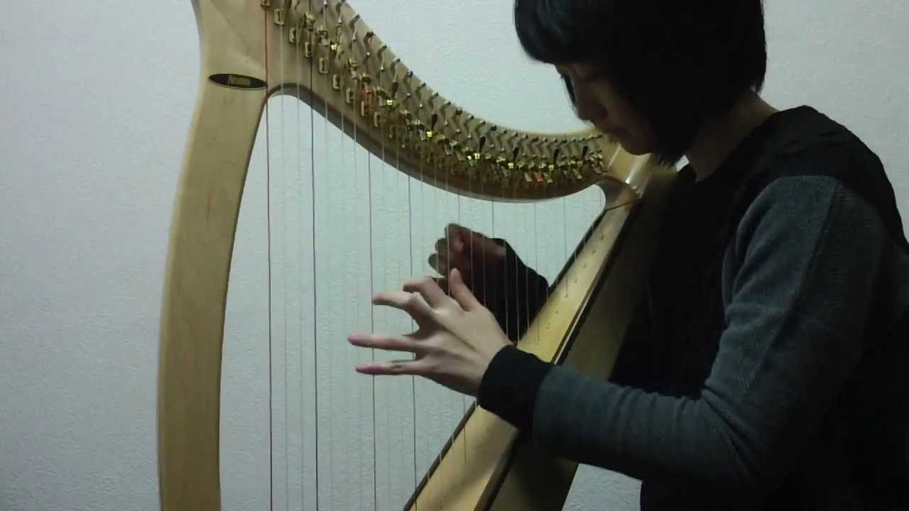 バクタワハープ29弦(マホガニー)音源1 - YouTube