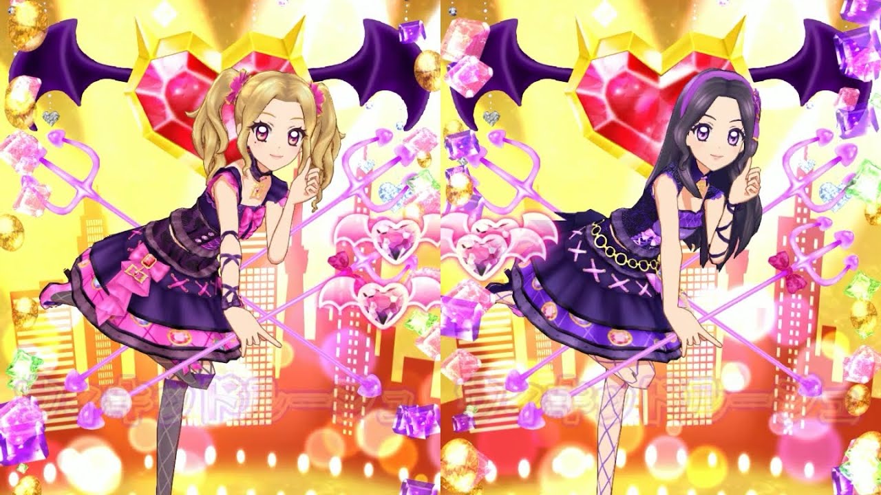 アイカツ ラベンダーパレードコーデ 白樺リサ 台湾版 アイカツ 白樺