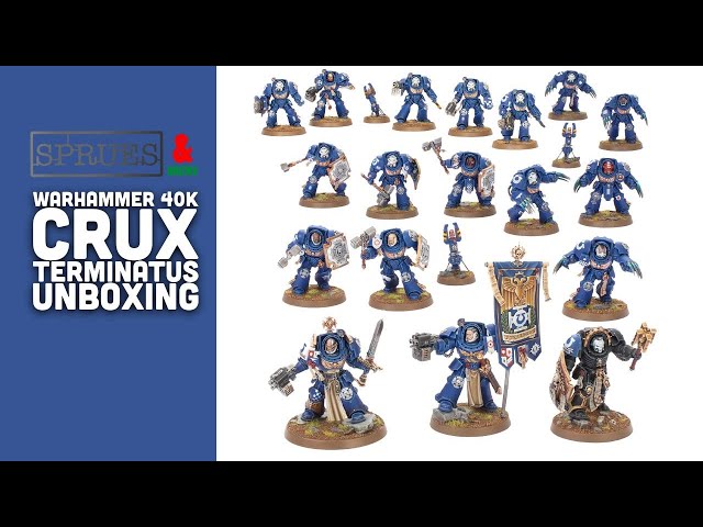 Space Marines Battleforce Crux Terminatus Unboxing & Review