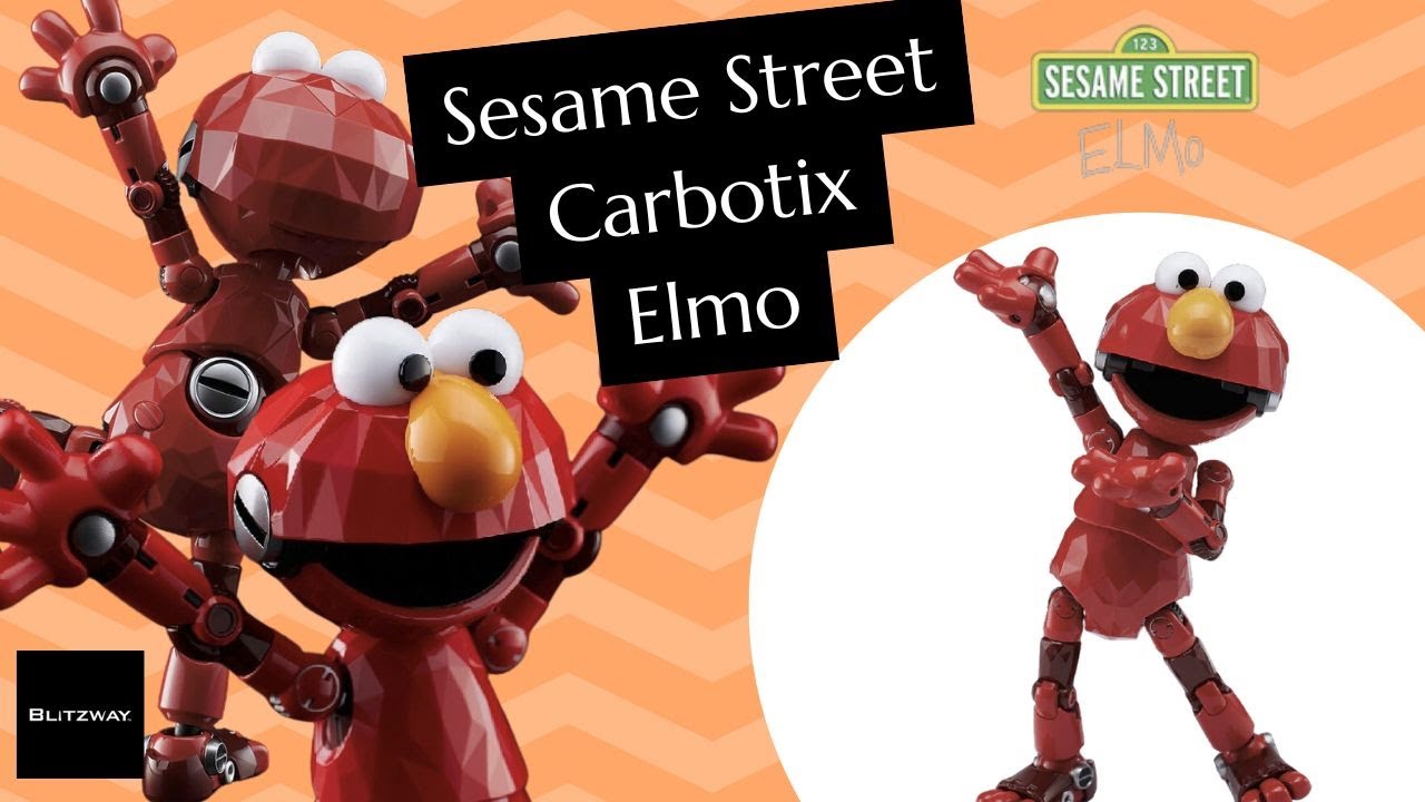 Elmo Goes Robotic! First Look at Blitzway Carbotix Sesame Street