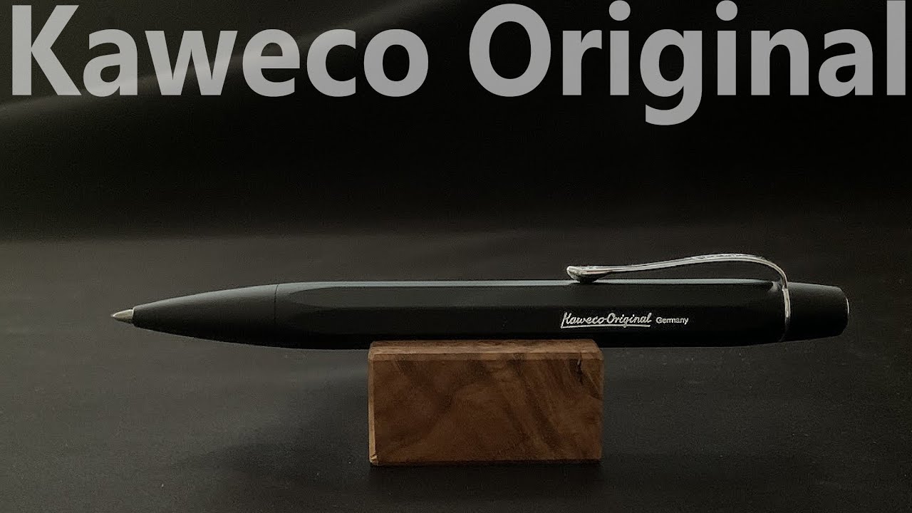 Kaweco Original ballpoint pen with octahedron, thick barrel and