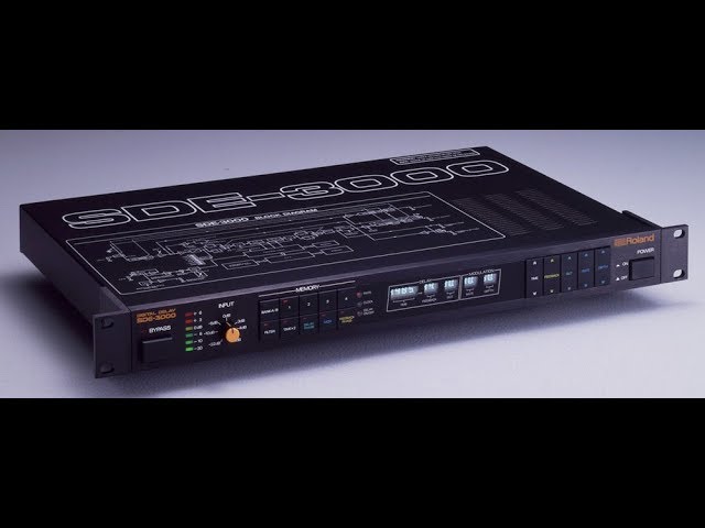 Roland SDE3000 demo - YouTube