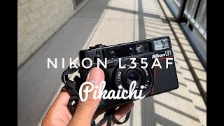 A-80 Nikon L35 AD ピカイチ Nikon L35AF 35mm Point and Shoot Film