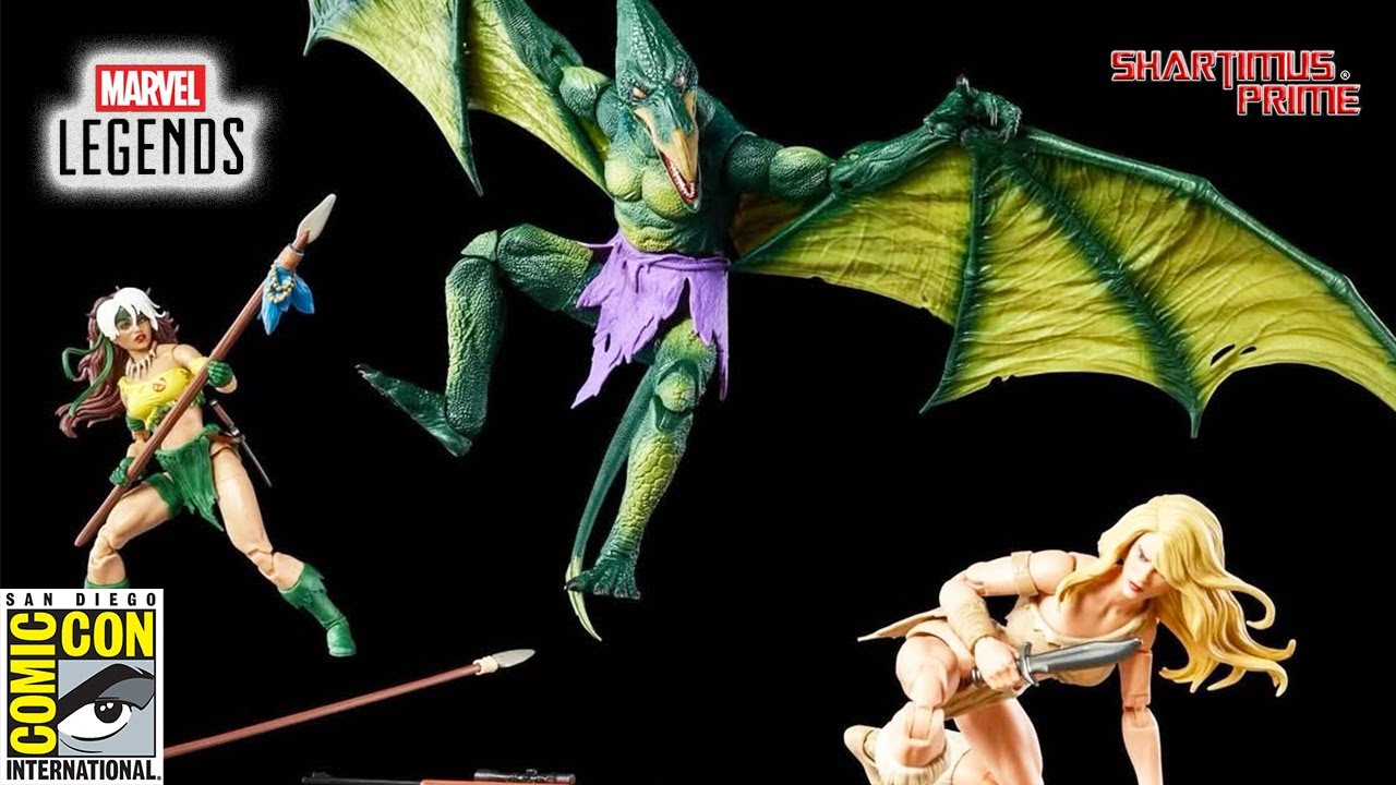 NEW Marvel Legends Sauron, Rogue, Shanna Savage Land 3-Pack SNAP