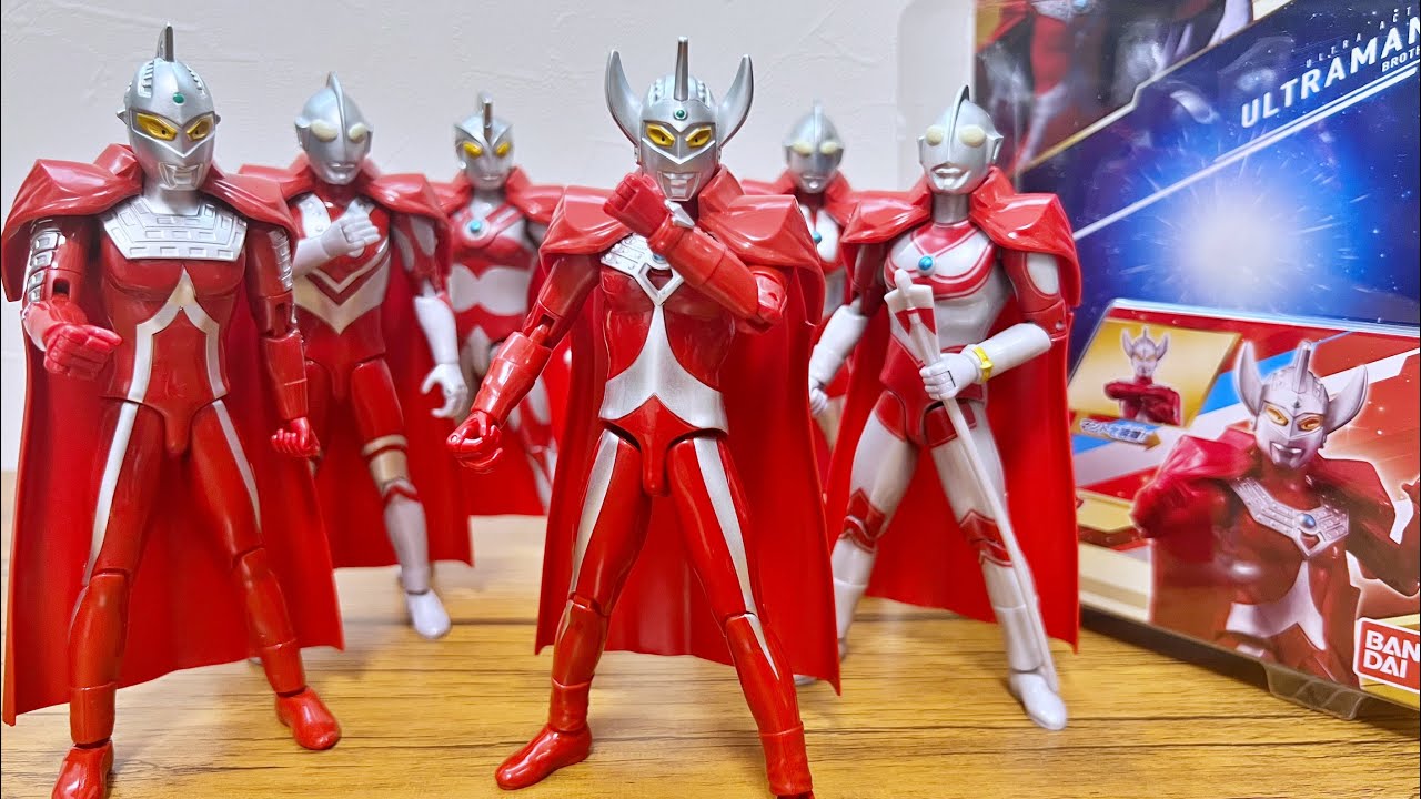 ウルトラアクションフィギュア ウルトラ6兄弟 ブラザーズマントセット