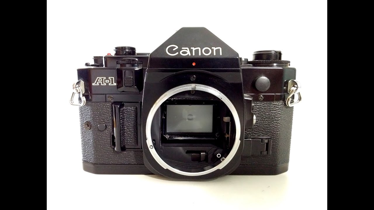 CANON A-1 SLR Film Camera - YouTube