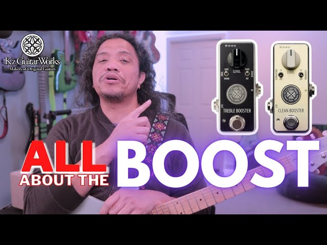 Get The Perfect Boost For Your Sound! KZ Guitar Works Treble And