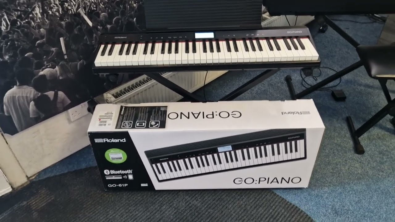 Secondhand Roland Go:Piano 61 Piano Keyboard (GO-61P) Walk Around