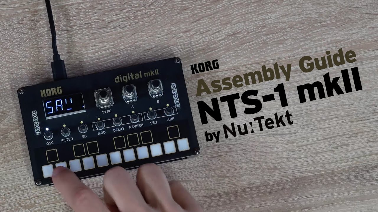 NTS-1 digital kit mkII - PROGRAMMABLE SYNTHESIZER KIT | KORG (USA)
