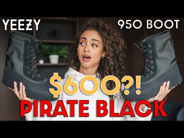 $600 for THIS?! YEEZY 950 Boot Pirate Black On Foot Review and How