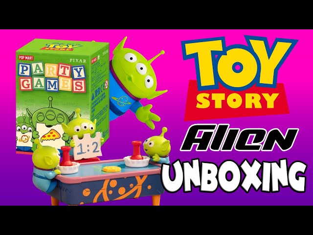 POP MART Disney/Pixar Toy Story ALIEN PARTY GAMES Series Scene Set