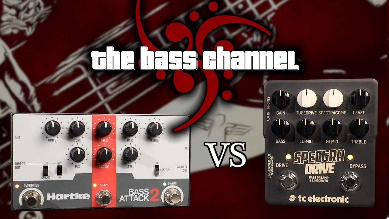 Hartke Bass Attack 2 vs. TC Electronic SpectraDrive - YouTube