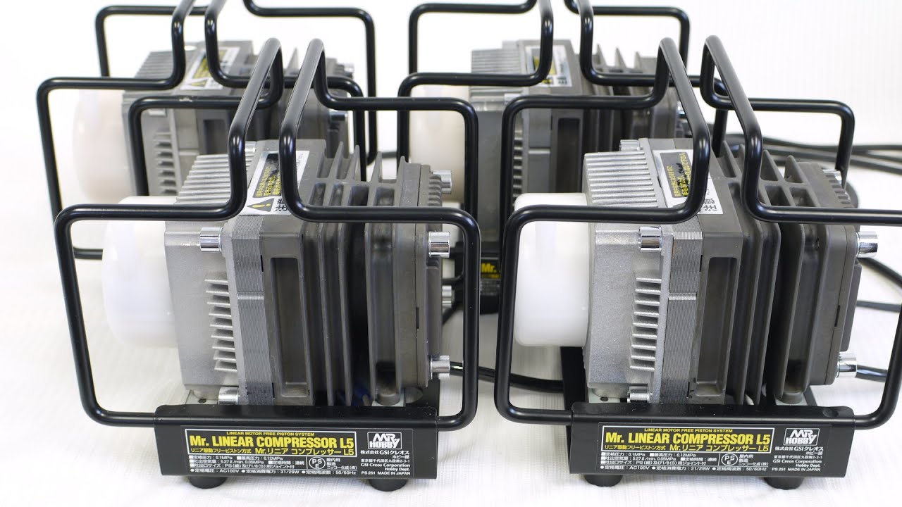 GSIクレオス Mr.リニアコンプレッサーL5 の個体差を比べてみた - YouTube