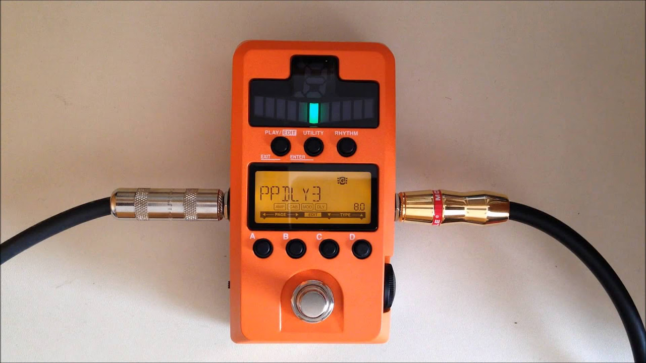 KORG PANDORA stomp 限定色オレンジ 楽しみにしていたPandoraMiniに