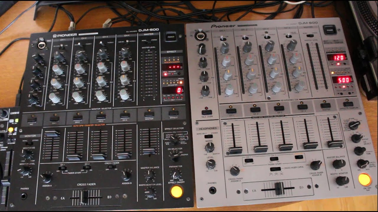 Pioneer DJM-500 review - YouTube