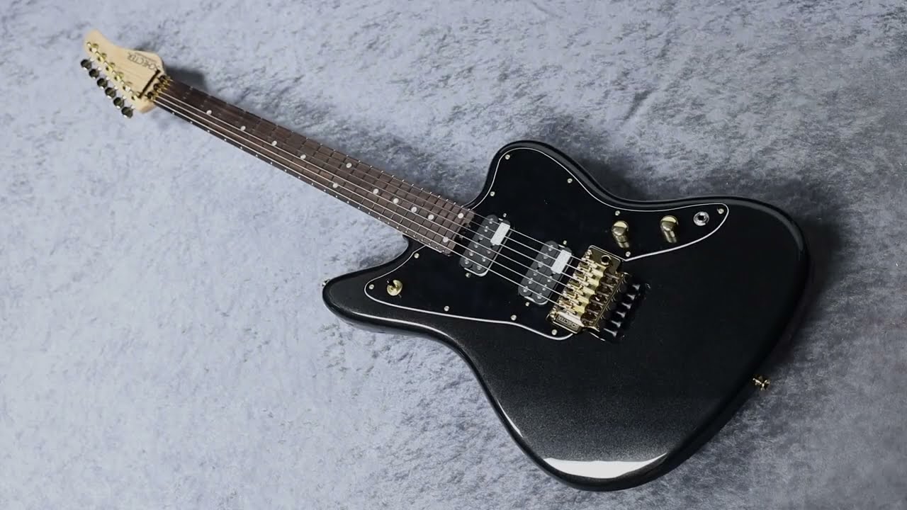 Schecter AR 06 FR KC Metallic Black - YouTube