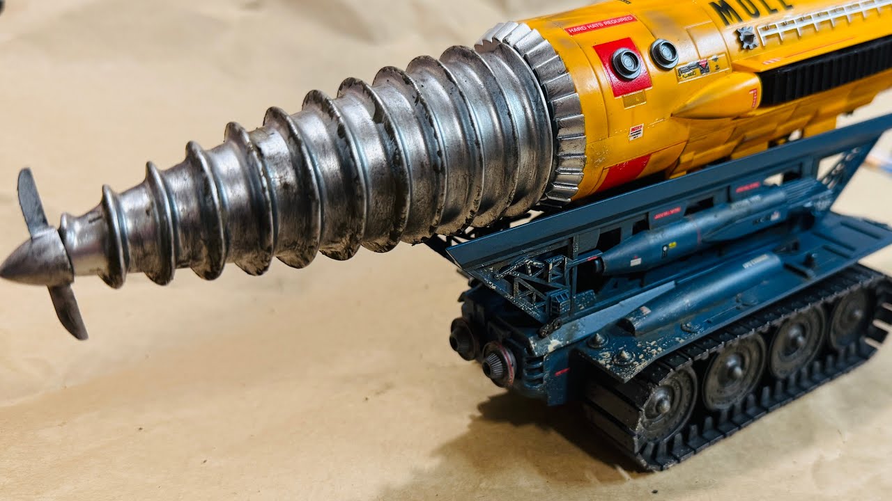 最終回（第20回）完成！？サンダーバードジェットモグラのウェザリング