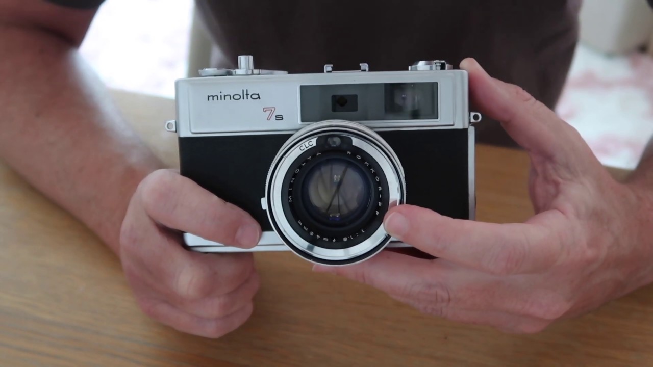 Minolta Hi Matic 7S Rangefinder Camera - YouTube