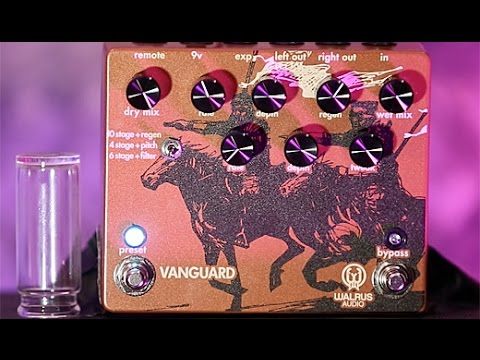 Review Demo - Walrus Audio Vanguard Phaser - YouTube
