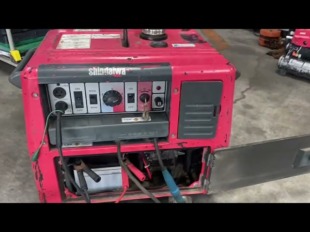新ダイワ 溶接機 発電機 EGW151MS - YouTube