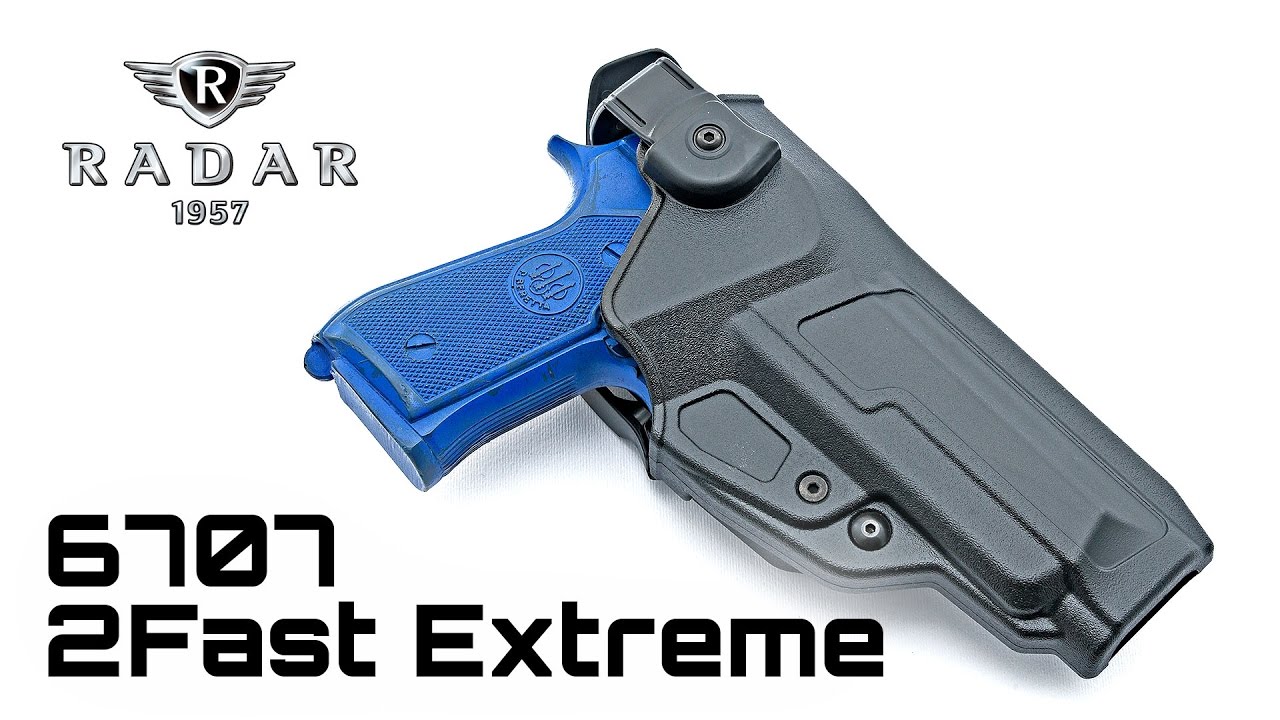 RADAR 1957 - 6707 2Fast Extreme duty pistol holster (ENG) - YouTube