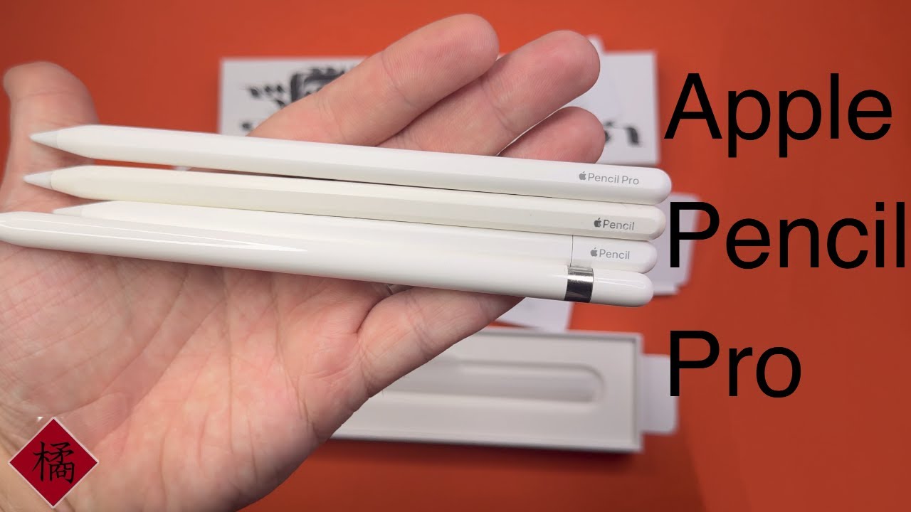 Apple Pencil Pro 開封済 Apple Pencil Pro Unboxing - YouTube