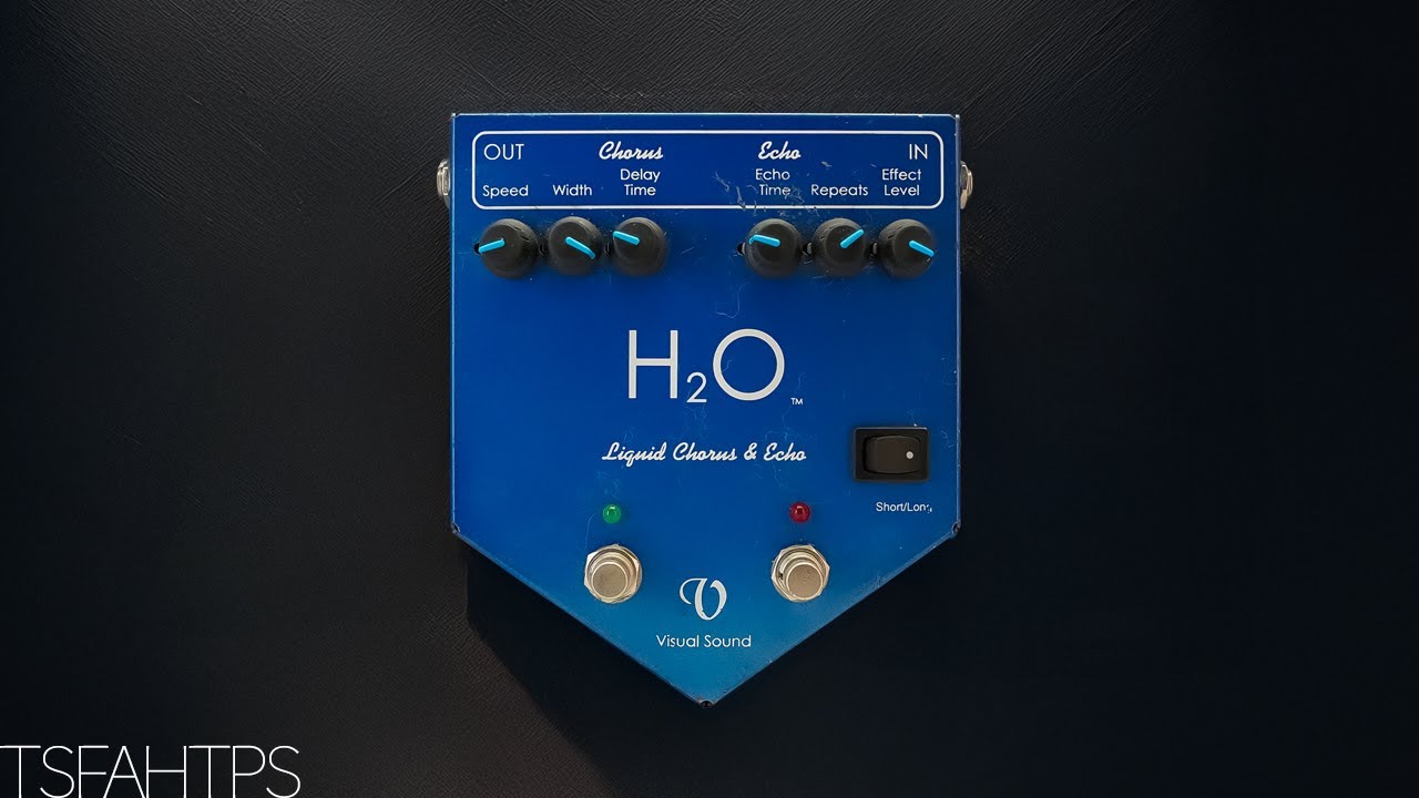 Truetone H2O Chorus Echo エフェクター Review: Visual Sound V3
