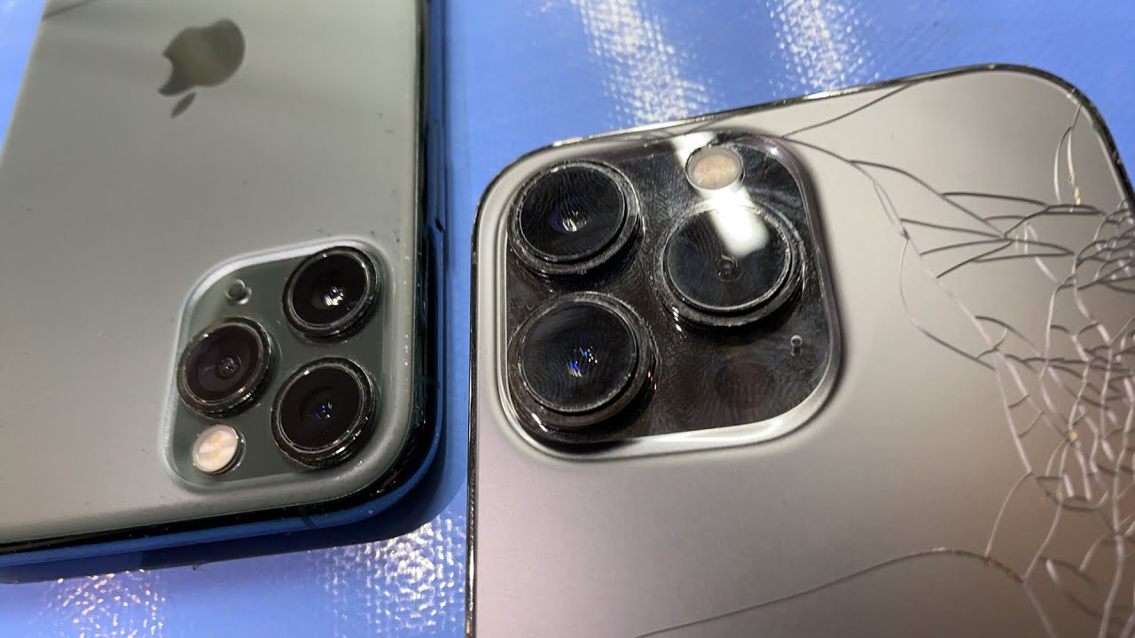 6万円】iPhone 13 Pro ガラス画面交換修理 - YouTube