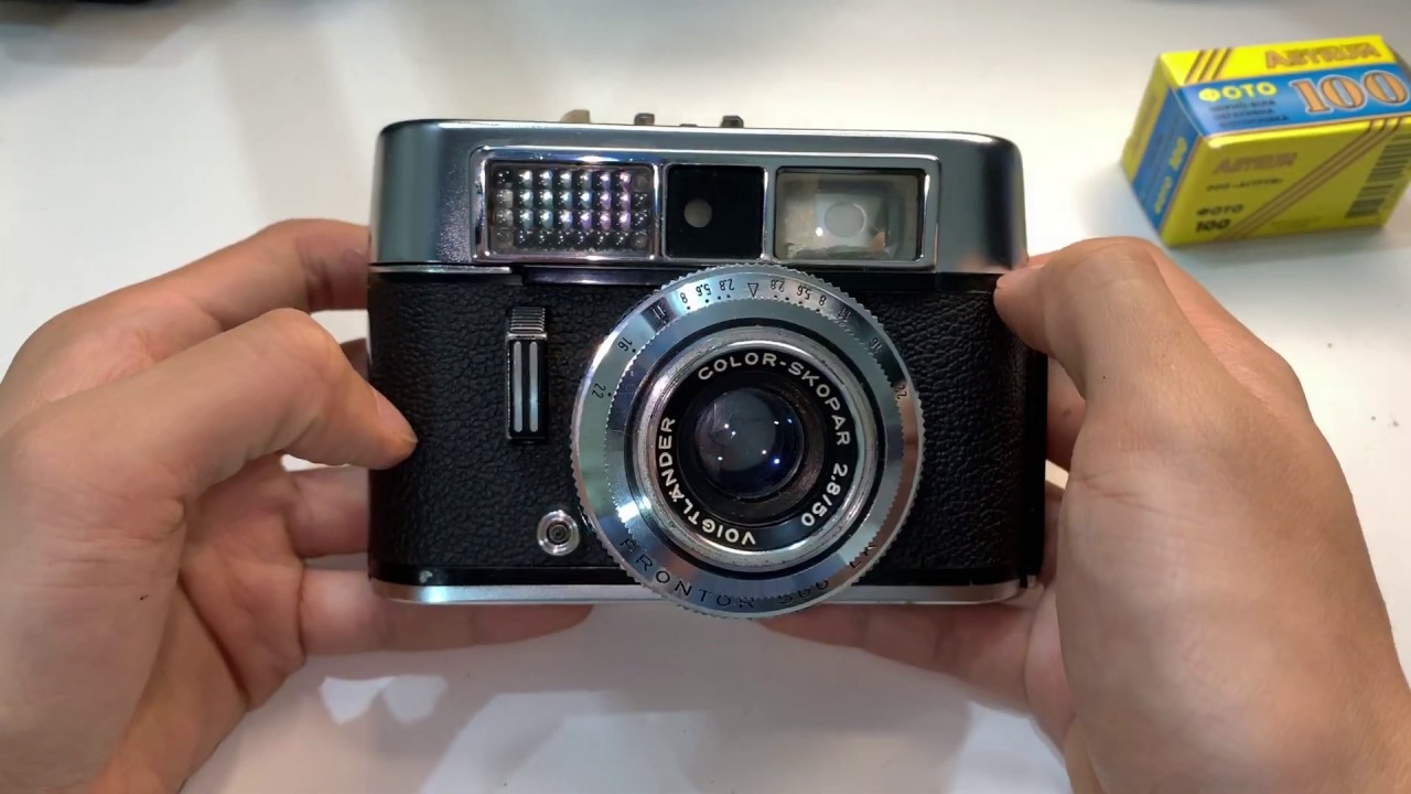 Voigtlander Vito CLR 35mm Film Camera + Color Skopar 50mm f2.8
