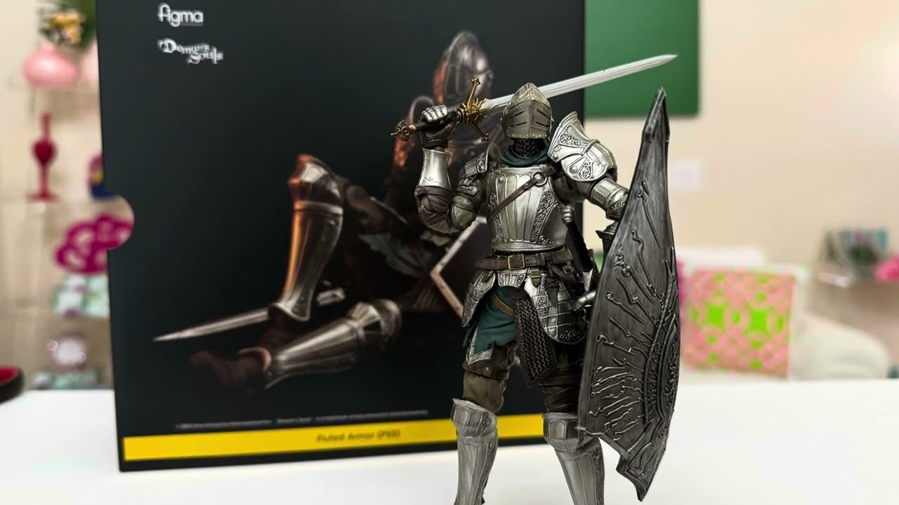 UNBOXING AND REVIEW OF FLUTED KNIGHT FIGMA - DEMON'S SOULS - YouTube