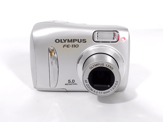 OLYMPUS CAMEDIA FE-110 Digital Camera - YouTube