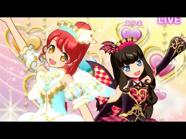 プリパラ プロモ ナイトメアイエローコーデ みちる あろま みかん