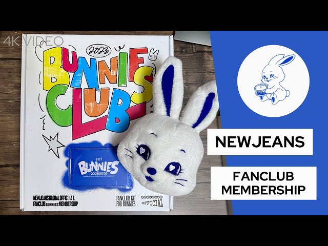 NewJeans 2023 Bunnies Club Membership kit (Tokki edition) unboxing