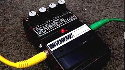 DOD FX86 Death Metal pedal demo - YouTube