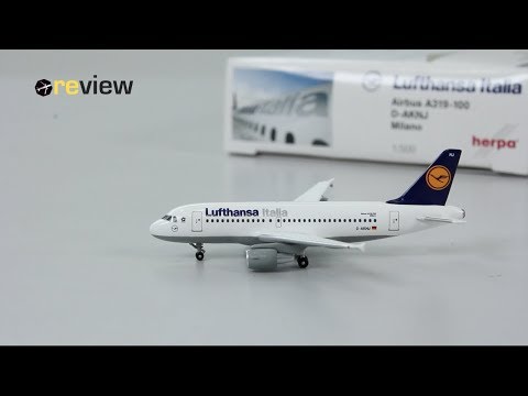 Review #137 Lufthansa Italia Airbus A319-100 - YouTube