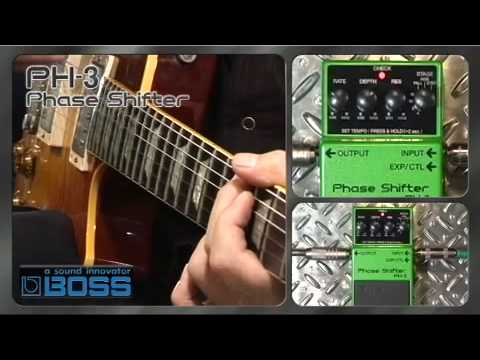 BOSS PH-3 Phase Shifter [BOSS Sound Check] - YouTube