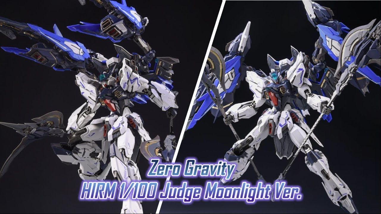 Zero Gravity HIRM 1/100 Judge Moonlight Ver. - YouTube