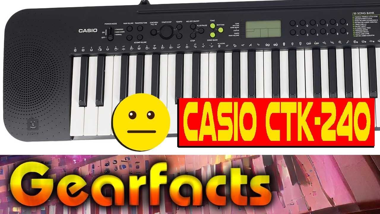 CASIO CTK-240 シンセサイザー 61鍵 CTK-240 | CASIO