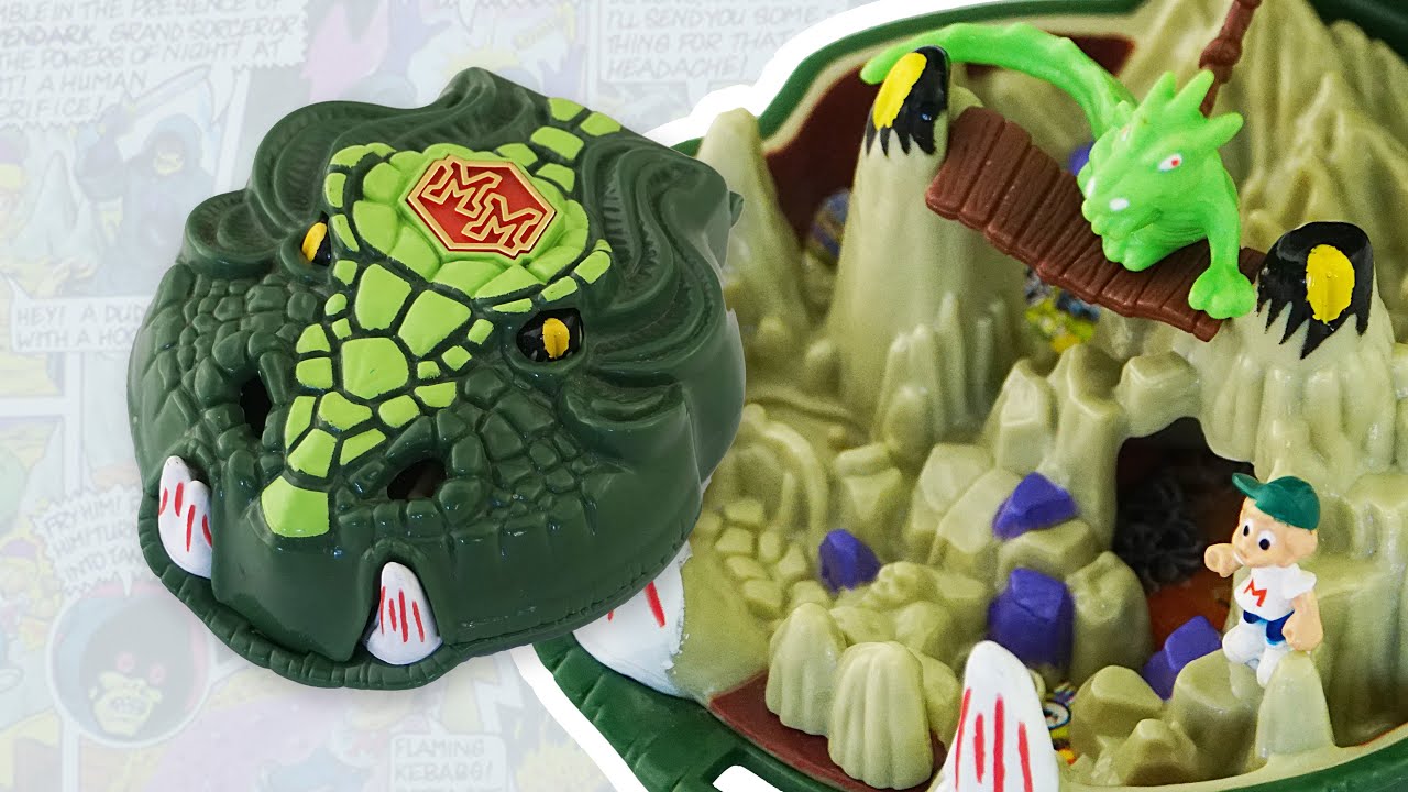 Mighty max Slays the Doom Dragon - Doom Zone Playset Review - YouTube
